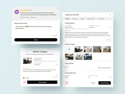 Write Review & Create catagory popup designs catagory page catagory popup create creative design edit message popup praveen solanki prowin studio prowinstudio review review page review popup ui ui ux ui design uidesign uiux write review