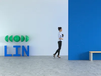 LIN office | by xolve branding 3d application design brand identity branding system graphic design mock up npo