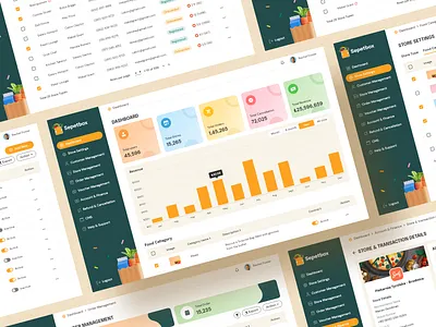 Food Waste App - Dashboard design creative dashboard design food food dashboard food waste pixbrand pixbrandme shopping shopping dashboard ui ui ux ui design uidesign uiux ux