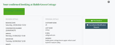 receipt detail bboknet booknet design wordpress