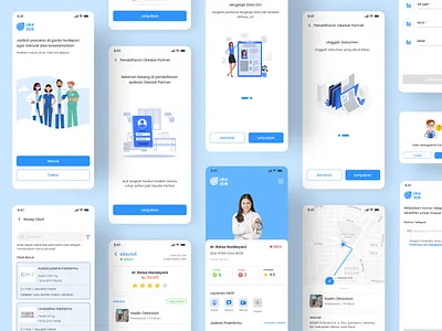 Healthcare App app branding design health healthapps healthcare illustration illustrator ui ux
