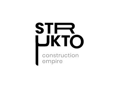 Strukto | Logo branding construction design graphic design logo