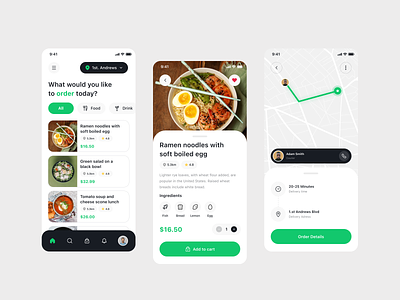 Delivery App 3d animation app application branding color delivery design food graphic design illustration logo motion graphics nft ui