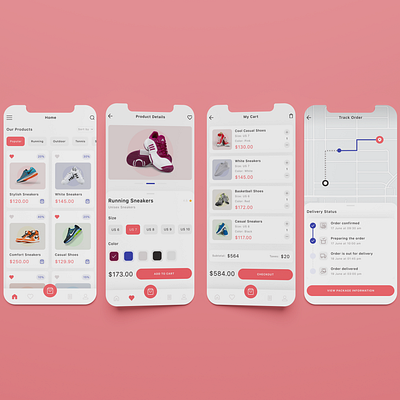 Shoes Ecommerce Mobile App UI Design | Mobile Application Design app development application development ecommerce ecommerce app ecommerce ui design ecommerce ui mobile design mobile app mobile application mobile design mobile ui design ui