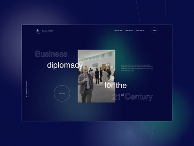 A new website for Business at OECD animation art direction motion design ui ui design web design webdesign website