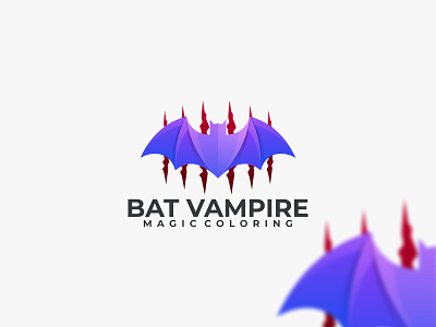 BAT VAMPIRE app bat logo branding design graphic design icon illustration logo ui ux vector