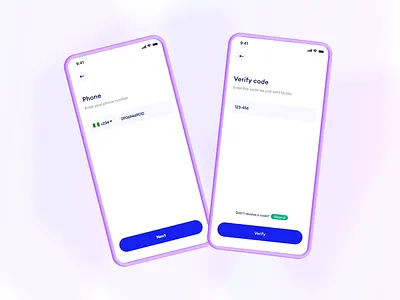 Login & Sign up screens for MSG App design figma ui design
