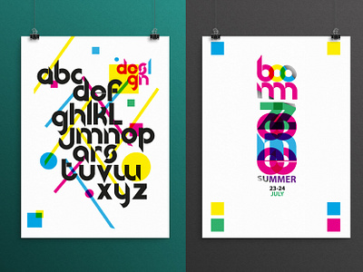 PLAYFUL FONT branding colorfull design font graphic design typeface typography vector