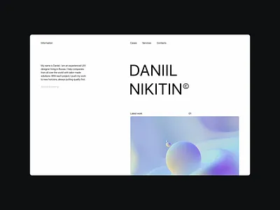 My website 3d animation brand branding clothing design graphic design illustration landing langing page logo minimal minimalism motion graphics online store ui uxui web web design website