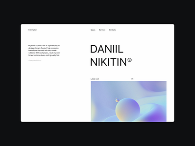 My website 3d animation brand branding clothing design graphic design illustration landing langing page logo minimal minimalism motion graphics online store ui uxui web web design website