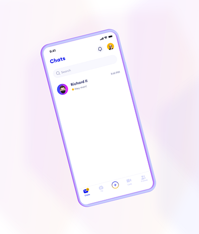 User chat screen app figma ui design