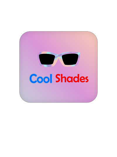 Daily UI #005 - Icon design affinity designer cool shades cool shades icon daily ui 005 daily ui 5 icon design logo logo design sunglass sunglass brand sunglass icon