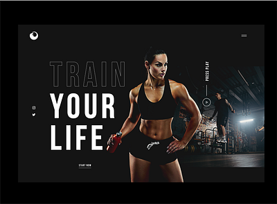 FOX TRAINING CENTER colorfull design flat illustration interface logo ui ux web webdesign