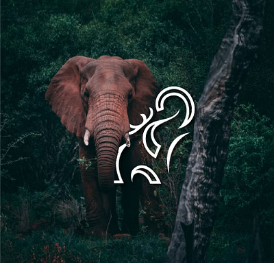 Elephant Logo abstract logo arabic logo brand identity branding design illustration logo logo design logo mark minimalist logo ui ux vector