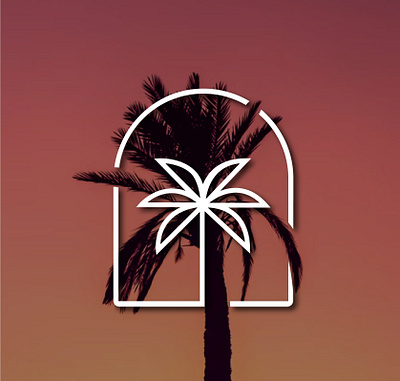 Palm Tree Minimalist logo 3d animation arabic logo brand identity branding design graphic design illustration logo logo design logo mark minimalist logo motion graphics ui vector