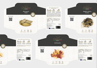 Delitalian art direction brand clean design food graphic design italia logo love minimal packaging pasta pizza typography