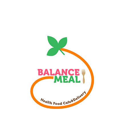 Resturant Logo balance logo branding colorful logo design graphic design illustration logo meal logo resturant logo typography vector