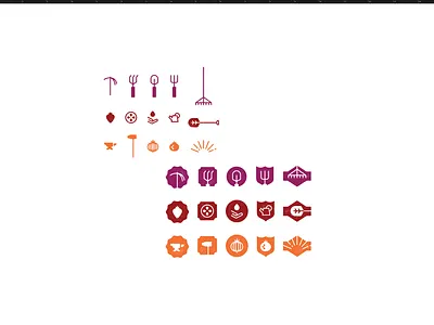 The Garden Church - 02 design garden icon iconography illustration logo nonprofit system tools ui ux vector