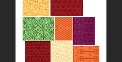 The Garden Church - 03 branding church design garden identity illustration logo nonprofit pattern repetitive system texture