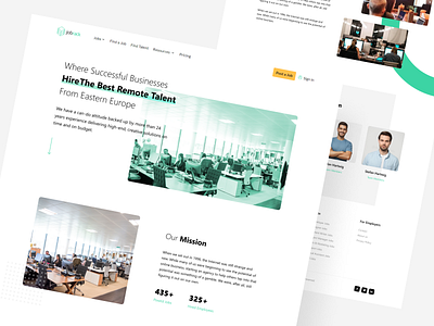 About Us Page about aboutus minimal modern ui uiux ux web webdesign