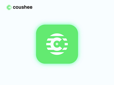 comfort logo design for coushee - app icon - branding app icon brand identity branding branding design comfort logo coushee design dream graphic design logo logo design logodesign logomark logos minimal minimalist pillow sleep star vector