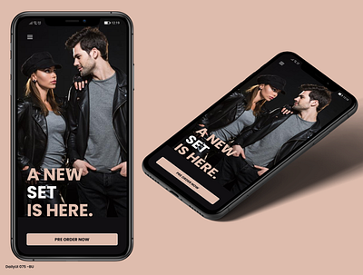 Daily UI #075 - Pre-Order 75 app app mobile daily ui daily ui 75 dailyui design pre order pre order ui