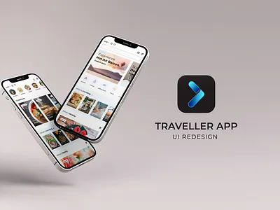 Traveller app design designer digital digitaldesign minimal mobile app mobile app design ui