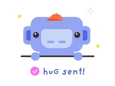 Wumpus Hug animation motion graphics