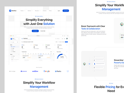 Motiflow | Task Management Landing Page activity planner homepage landing page landing page ui productivity dashboard productivity landing page project management project management dashboard project management landing page saas productivity website saas project management task management task management dashboard task management website website