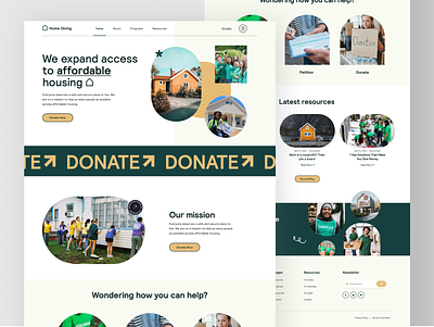 Home Giving - Donation Landing Page charity charity fund child donate donation donation landing page donation web fundraiser fundraising homepage landing page landingpage ngo nonprofit ui uidesign uiux web web design website