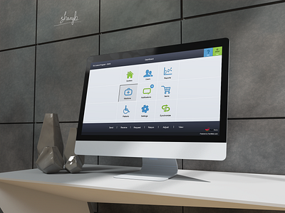 UI/UX for Desktop based Health System app design desktop graphic design health hospital logo ui ux