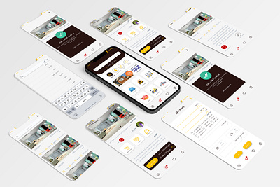 El-harkan property finder app design el harkan property finder home homescreens p property finder real estate ui ux