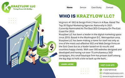 About KRAZYLOW LLC branding business dataentry krazylowseo leadgeneration webdesign webdevelopment