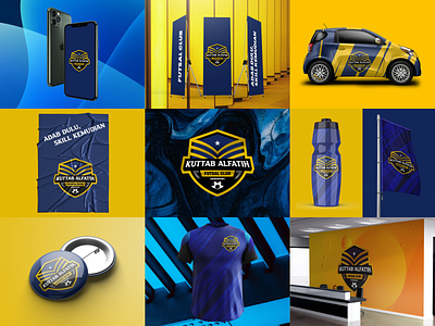 Kuttab Futsal Club Logo badge logo ball brand guideline brand identity branding design emblem logo football club futsal logo league logo logo creator logo design logo designer modern logo shield soccer logo sport logo tournament vector