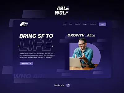 AbleWolf - Lottie Animations animation animation design design flat gif illustration json lottie ui