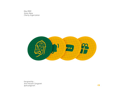 Zovar-Reza Charity highlight identity instagram logo logodesign logotype minimal post trend visual