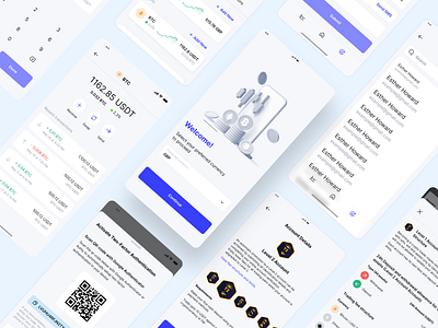 KoinKoin - Mobile App Design animation branding design figma logo prototype top ux ui designer ui designer