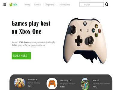 xbox - ui design ui