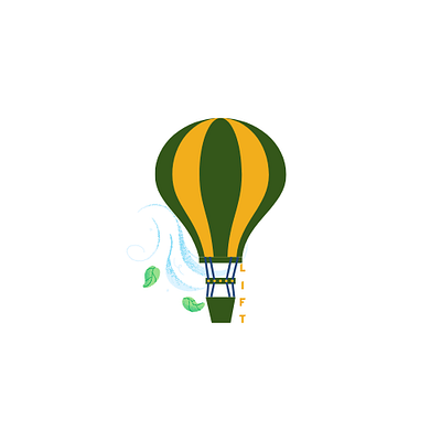 Lift | Hot Air Balloon design graphic design logo