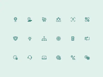 Dinara Icons abstract banking branding currency design funds icon icon set iconography icons illustration modern money nft simple