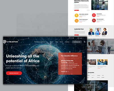 CYBASTION INSTITUTE OF TECHNOLOGY branding design ui ux