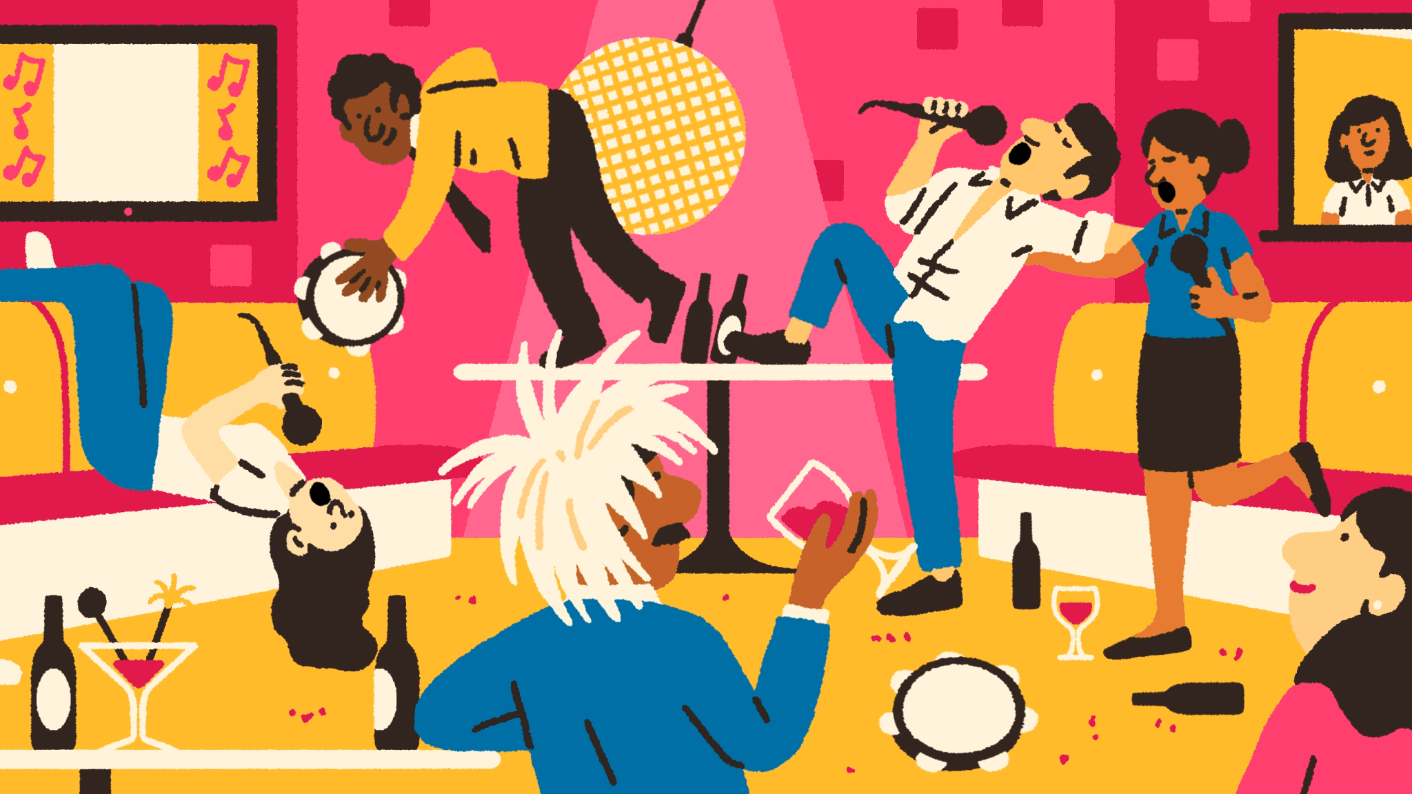 Karaoke by Folio Illustration Agency on Dribbble