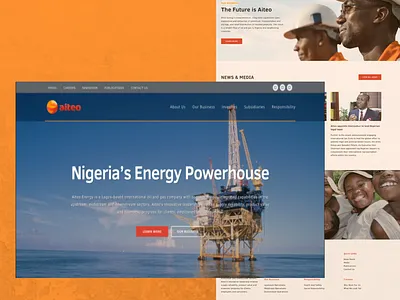AITEO branding design ui ux