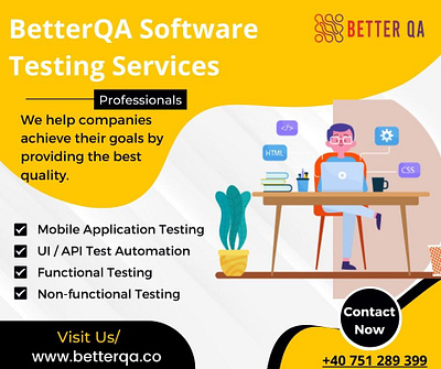 BetterQA Software Testing Services Company software testing services