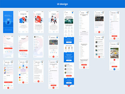 Reduce Plastic Pollution together app branding design ui ux