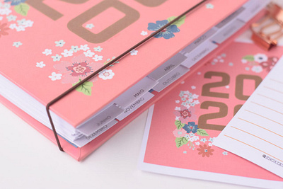 2020 Planner cover creative design digital art drawing flowers graphic design illustration papelaria paper planner product design stationary