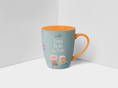 Time to be active in Branding austin design agency brand mockups branding creative design agency cup cup design custom artwork custom illustration design freelance designer freelance stationary designer freelancer graphic design illustration illustration design insurance old rebranding retirement stationary design