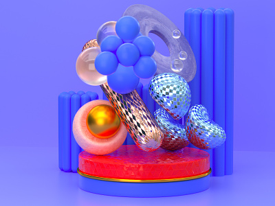 3D Abstraction 3d abstraction cinema4d design illustraion modern nft render