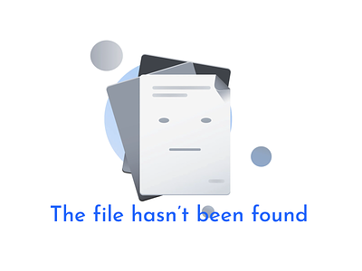 The file hasn't been found animation app circles design file found graphic design grey illustrations motion graphics notfound search searchbar svg svgator ui uianimation ux vector vectors