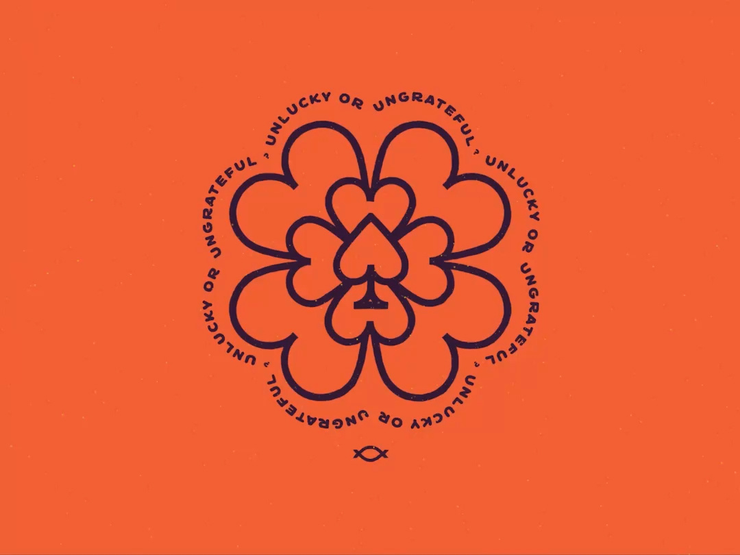 Unlucky or Ungrateful? — Introspective Animation animation branding design graphic graphic design illustration logo motion graphics type typography